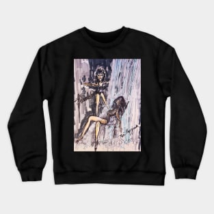 Flashdance Jennifer Beals Crewneck Sweatshirt